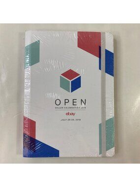 Ebay Open Seller Celebration 2016 Notebook eBayana Hardcover Geometric Design